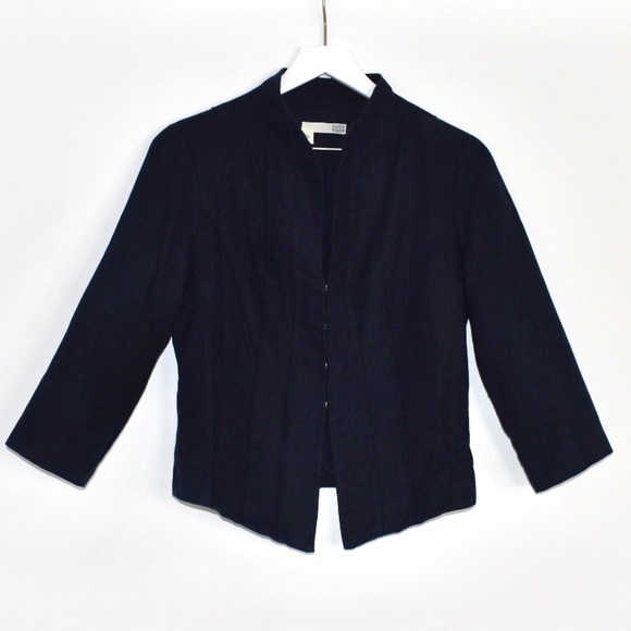 Eileen Fisher Linen Blazer - Picture 5 of 7